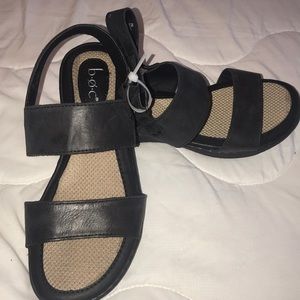 ***NEW*** BOC CONCEPT BLACK VELCRO STRAP SANDAL SZ7 & 6